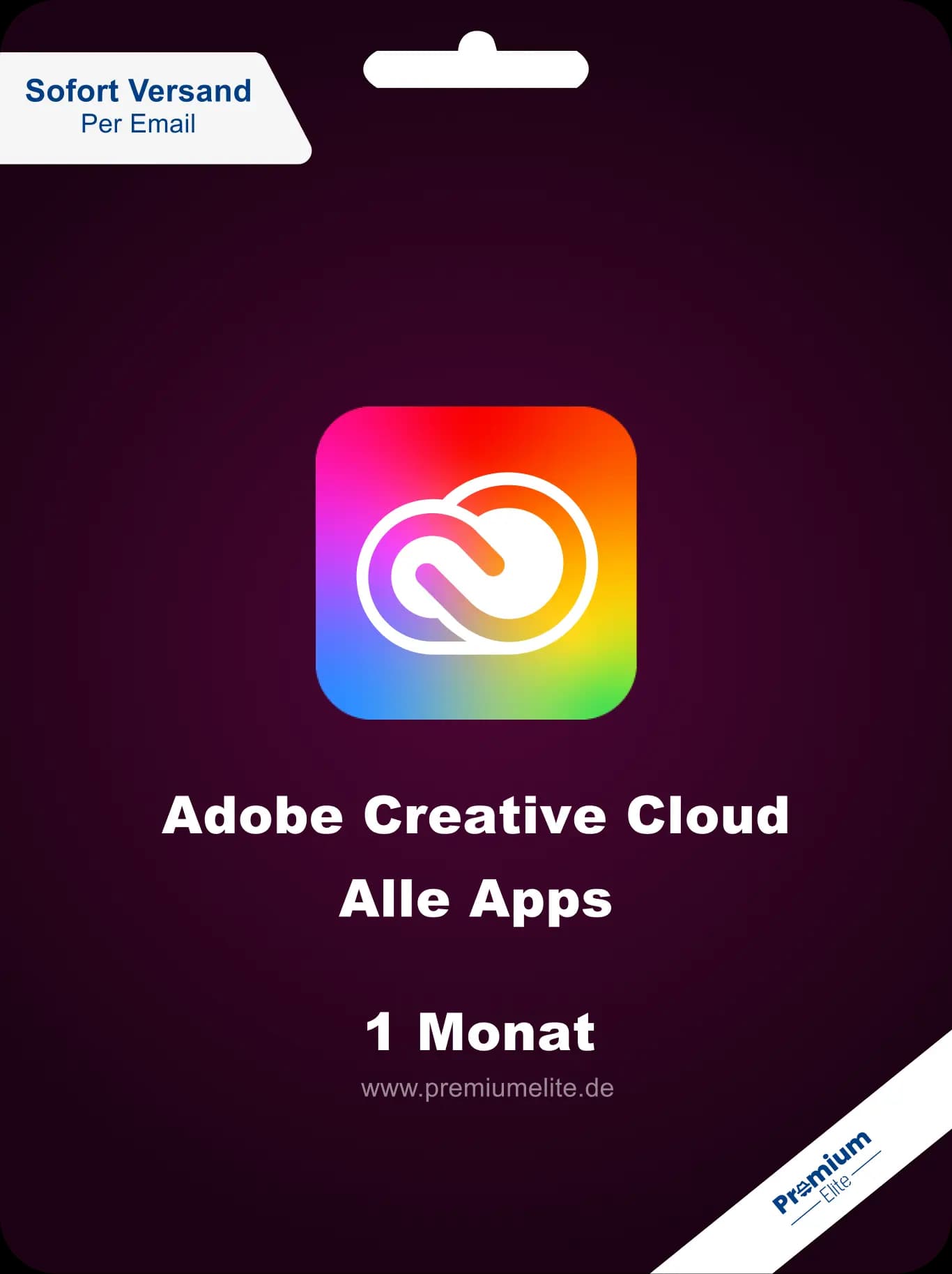 Adobe Creative Cloud All Apps 1 Monat – Design-, Video- & Foto-Power, Sofortiger Versand ⚡️