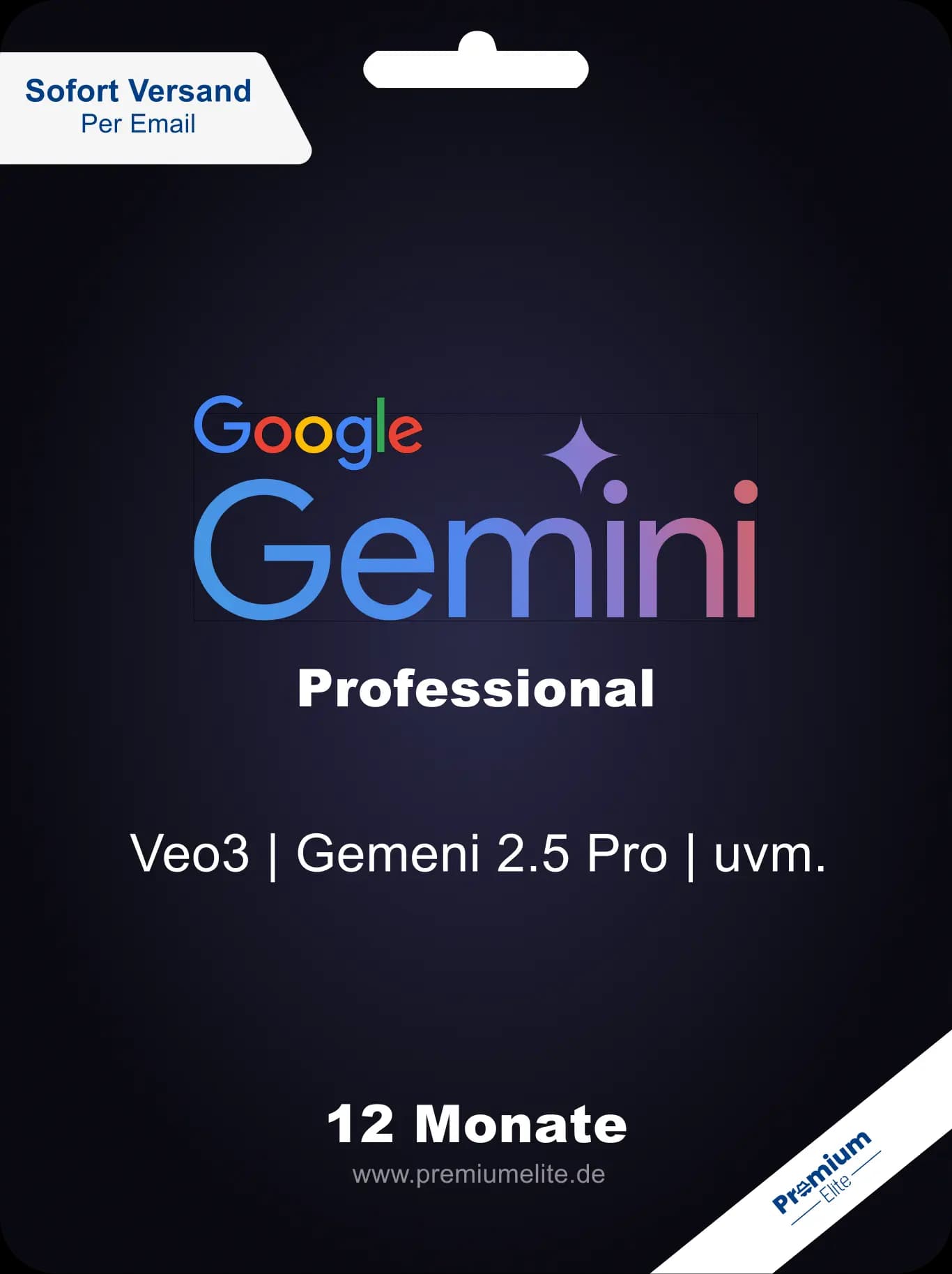 Gemini Pro 12 Monate | Fortschrittliche KI, Unbegrenzte Kreativität & Anfragen | Sofortiger Versand ⚡️