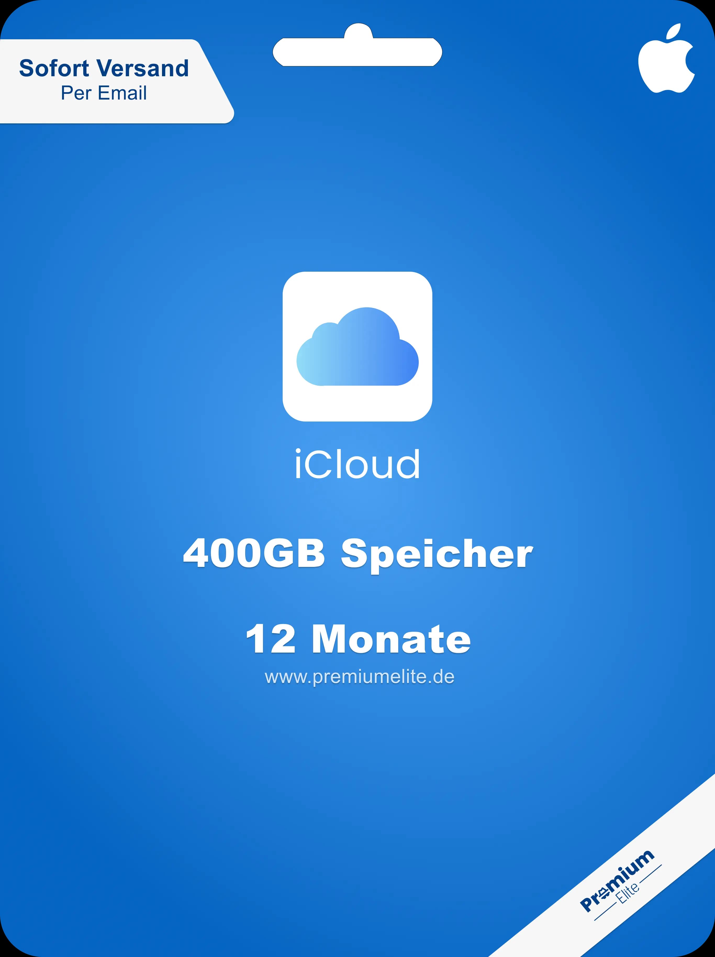 іСlоud Speicher | 400 GB für 12 Monate | Familien-Einladung per Link, sofort Versand per Email ⚡️