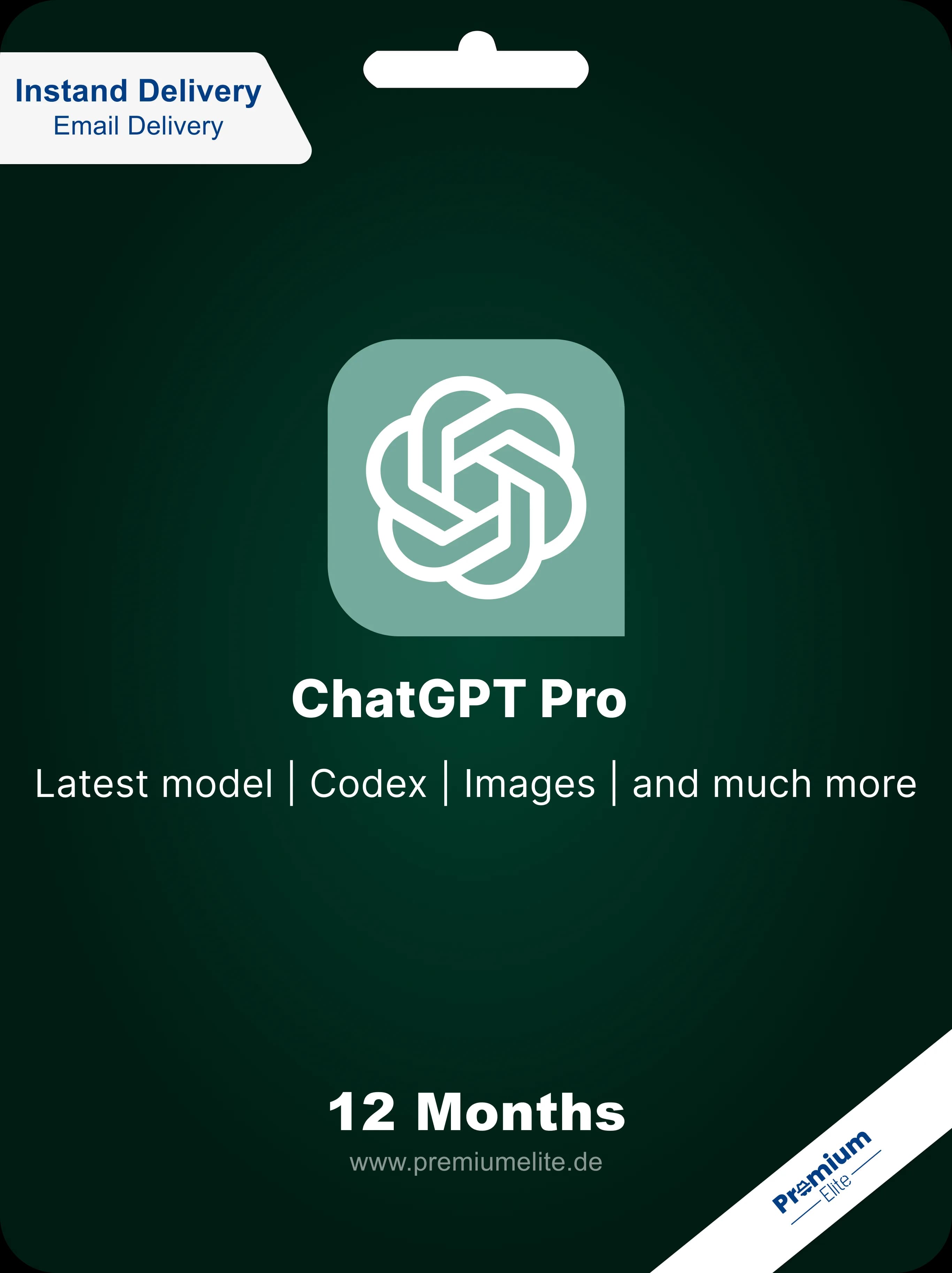 ChatGPT Pro | 12 Months | All premium AI models | Instant email delivery